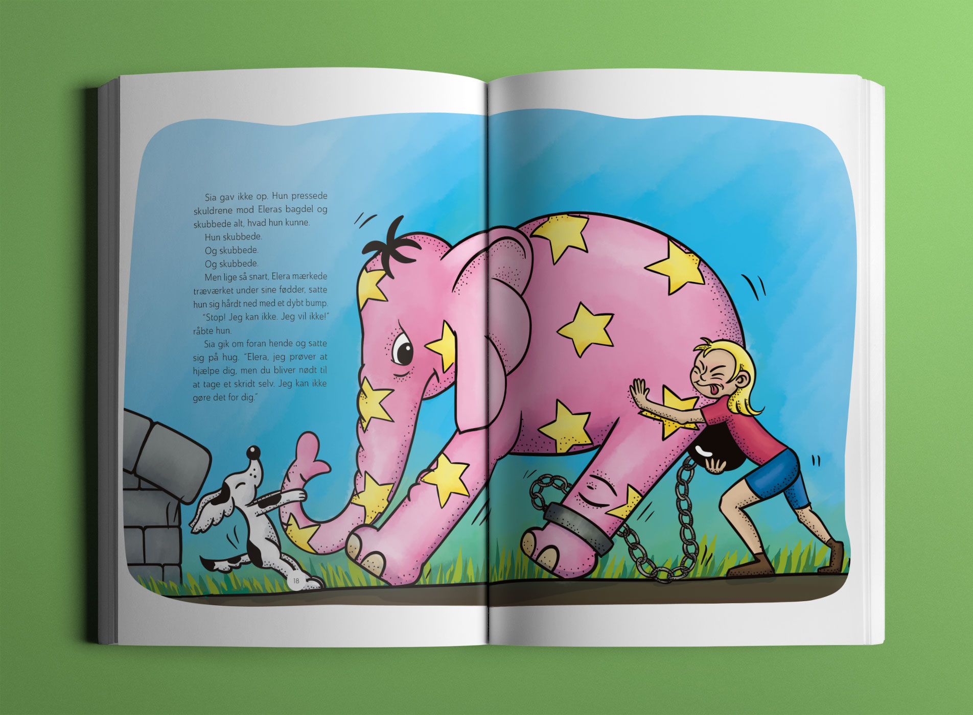 Sia og Den glemte elefant | Bog | fra 6 år - Billede 6