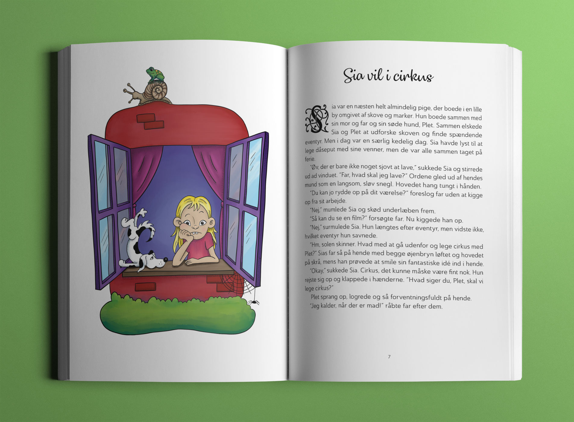 Sia og Den glemte elefant | Bog | fra 6 år - Billede 3